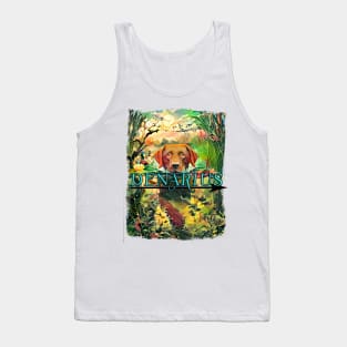 Swimming Dog Tank Top